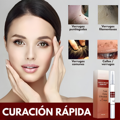 BOLÍGRAFO PARA EL CUIDADO DE VERRUGAS – Apoyo estético para marcas visibles, aplicación precisa y piel con mejor apariencia