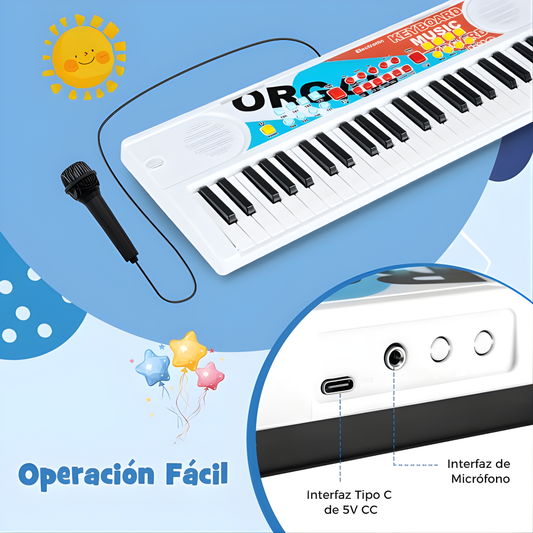 PIANO ELECTRÓNICO Q-937 – Aprende, crea y disfruta la música desde cualquier lugar