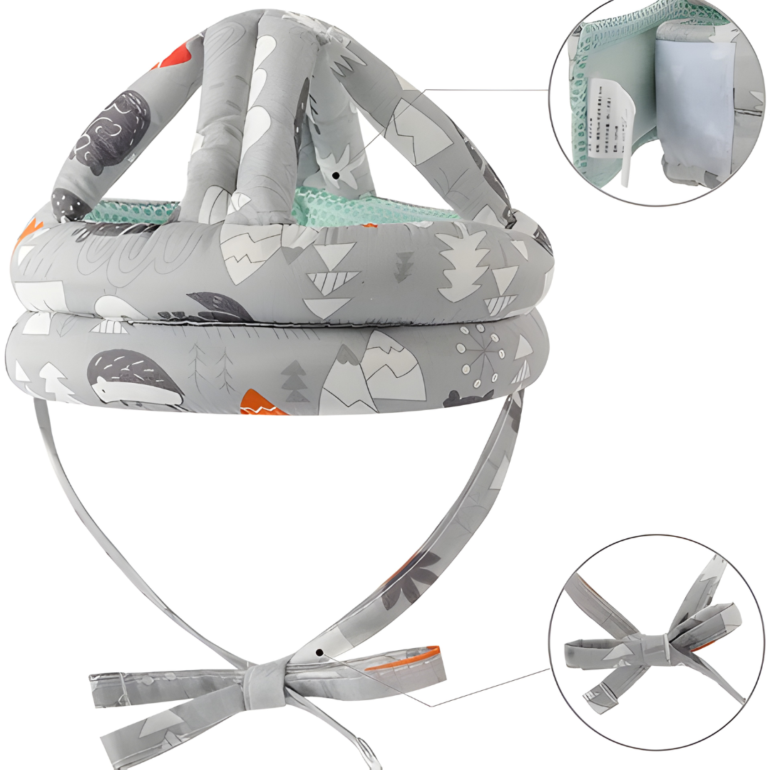 CASCO DE PROTECCIÓN ANTIGOLPES PARA BEBÉS – Seguridad acolchada, mayor tranquilidad y protección en sus primeros pasos