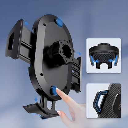 PHONE HOLDER – Sujeción firme, rotación 360° y conducción más cómoda y segura
