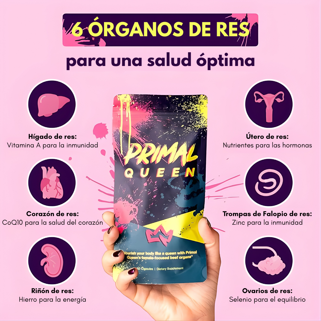 PRIMAL QUEEN – Energía femenina, equilibrio integral y nutrición avanzada para tu día a día