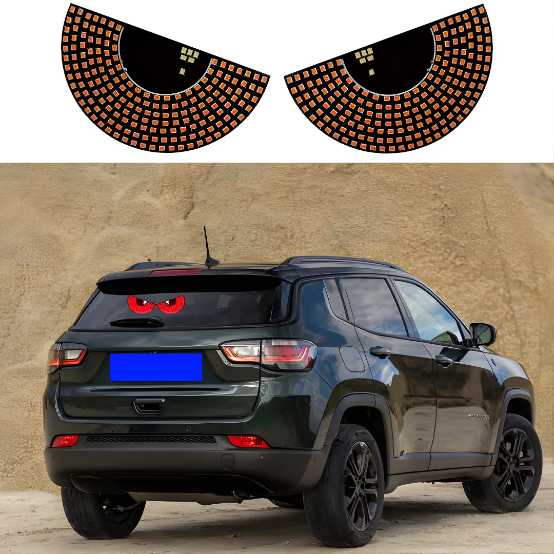 LUCES LED OJOS — El toque que convierte un carro normal en uno que la gente voltea a ver