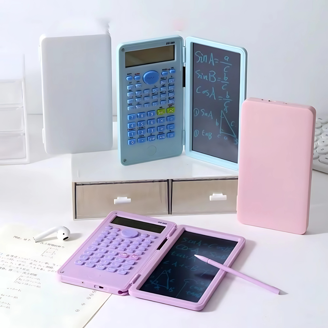 CALCULADORA CIENTÍFICA CON NOTE PAD – Precisión y practicidad en un solo dispositivo