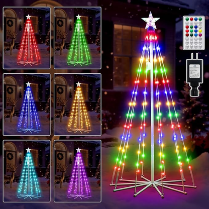 ARBOL DE NAVIDAD LED – Iluminación mágica y diseño moderno para tu hogar