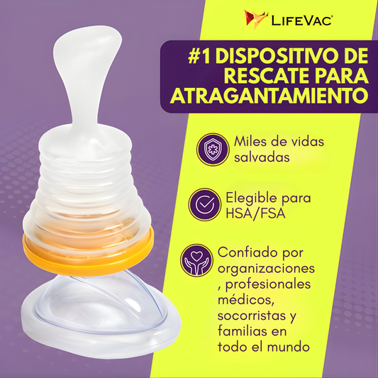 DISPOSITIVO DE RESCATE PARA ATRAGANTAMIENTO – Protección inmediata, reacción rápida y tranquilidad para tu familia