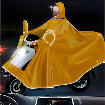CAPA PROTECTORA DE LLUVIA – Protección impermeable, movilidad cómoda y viaje seguro bajo la lluvia