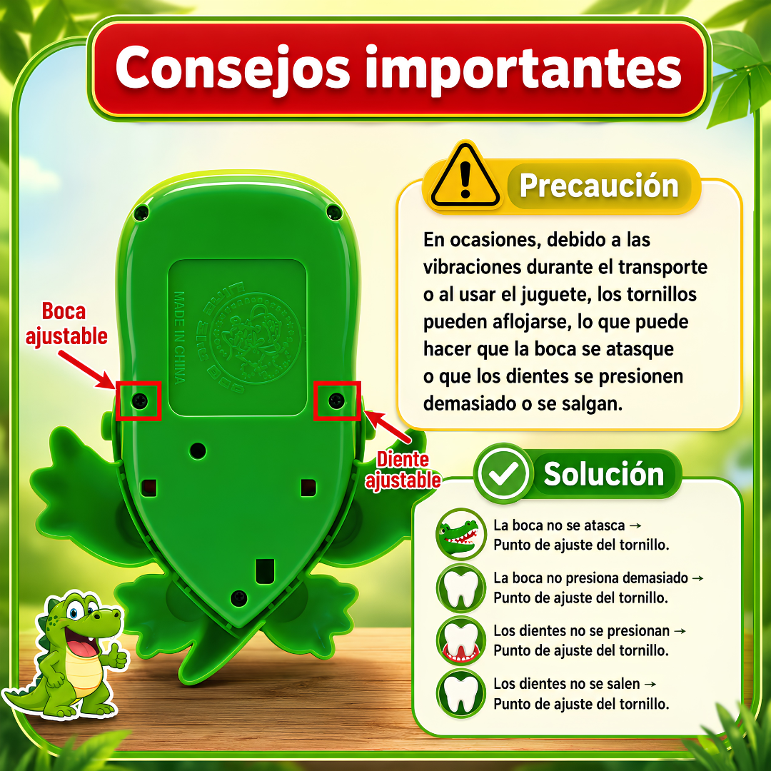 JUEGO DE MESA CROCODILE DENTIST – Diversión para toda la familia