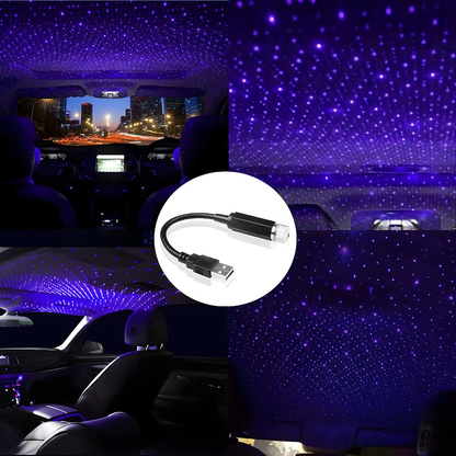 LUZ ESTELAR USB PARA AUTO – Iluminación ambiental premium, estilo elegante y una experiencia de lujo en cada trayecto