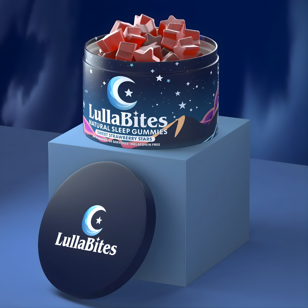 LULLA BITTES GOMITAS PARA EL SUEÑO – Descanso profundo, conciliación más rápida y noches sin interrupciones