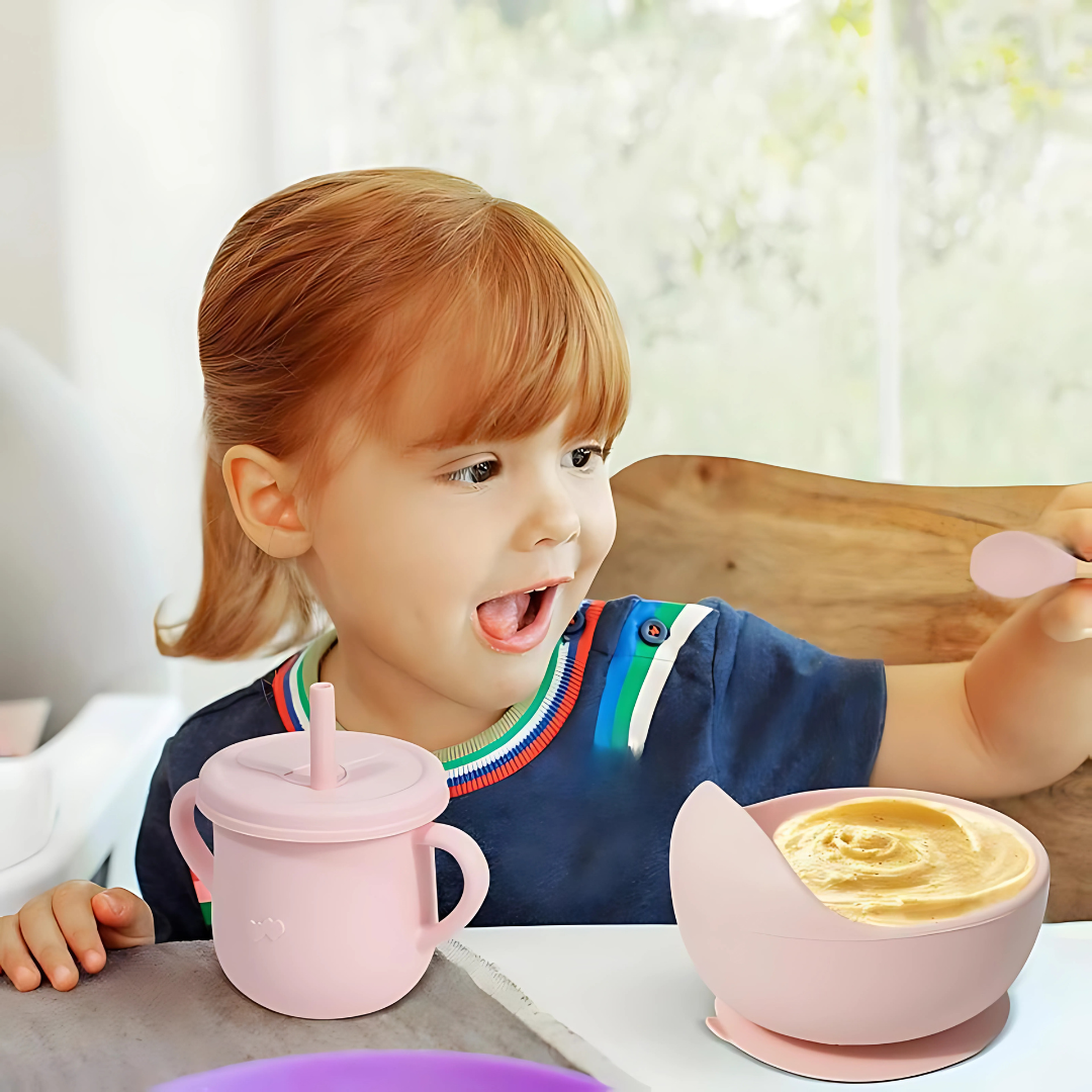 SET DE ALIMENTACIÓN DE BEBÉ – Menos desorden, más autonomía y comidas seguras desde el primer día
