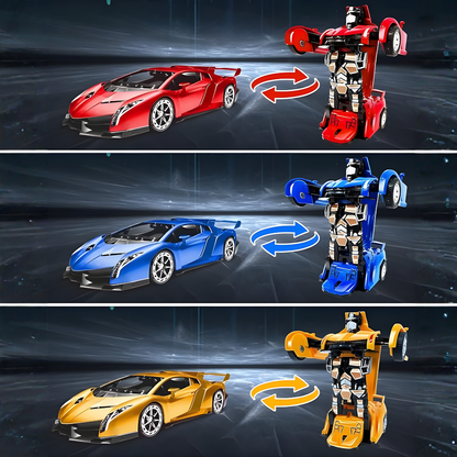 CARRO TRANSFORMER EL MEJOR REGALO PARA NIÑO – Diversión automática, transformación sorprendente y entretenimiento sin parar