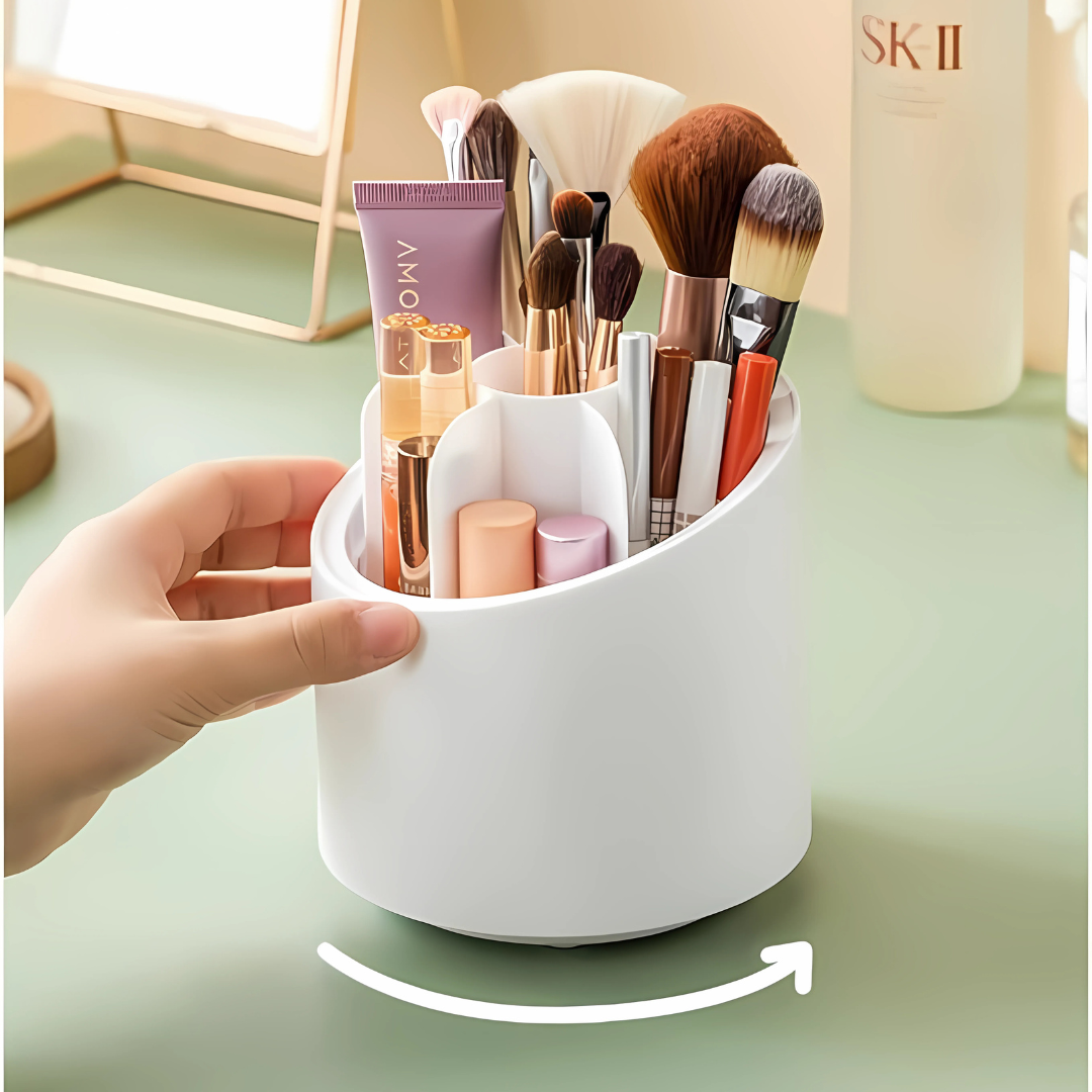 ORGANIZADOR DE BROCHAS – Ordena tu maquillaje con estilo y practicidad