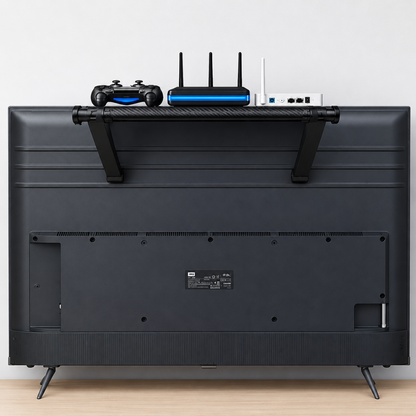 ORGANIZADOR PARA TV – Ordena modem, control y accesorios sin ocupar espacio extra