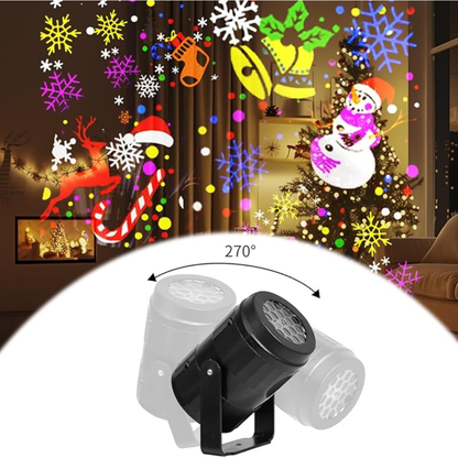 PROYECTOR NAVIDEÑO – Magia, color y espíritu festivo en cada rincón