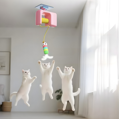AUTOMATIC CAT TOY – Diversión automática, movimiento continuo y entretenimiento que tu gato amará