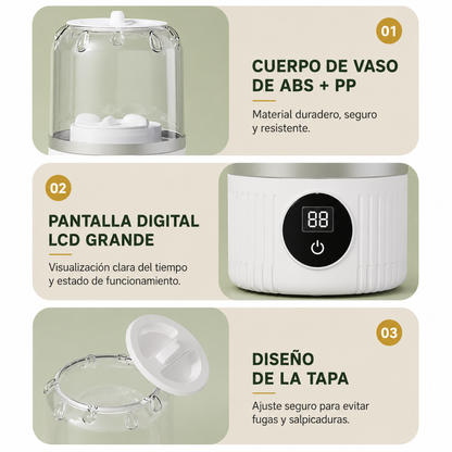 MINI LAVADORA PORTÁTIL — La ropa pequeña limpia sin esperar turno