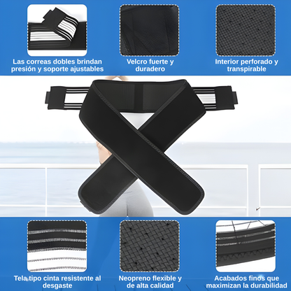 CINTURON DEPORTIVO – Soporte lumbar, alivio de la ciática y estabilidad para tu día a día