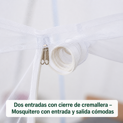 MOSQUITERO PARA CAMA — Protección 360° para dormir sin insectos