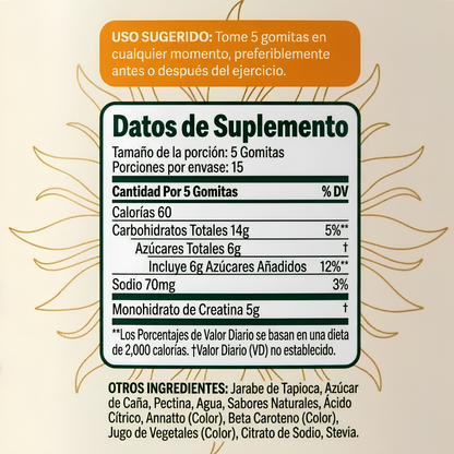 GOMITAS CREATINE WOMEN´S – Creatina fácil sin grumos