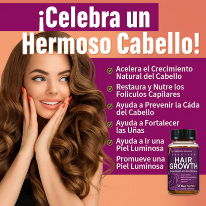 HAIR GROWTH — El cabello que perdiste puede volver a crecer
