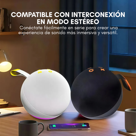 ALAXE PORTABLE WIRELESS SPEAKER – Sonido inteligente, control por voz y entretenimiento en cualquier lugar