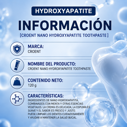 PASTA DENTAL CON HIDROXIAPATITA AL 7,5 % – Limpieza profunda y sonrisa cuidada