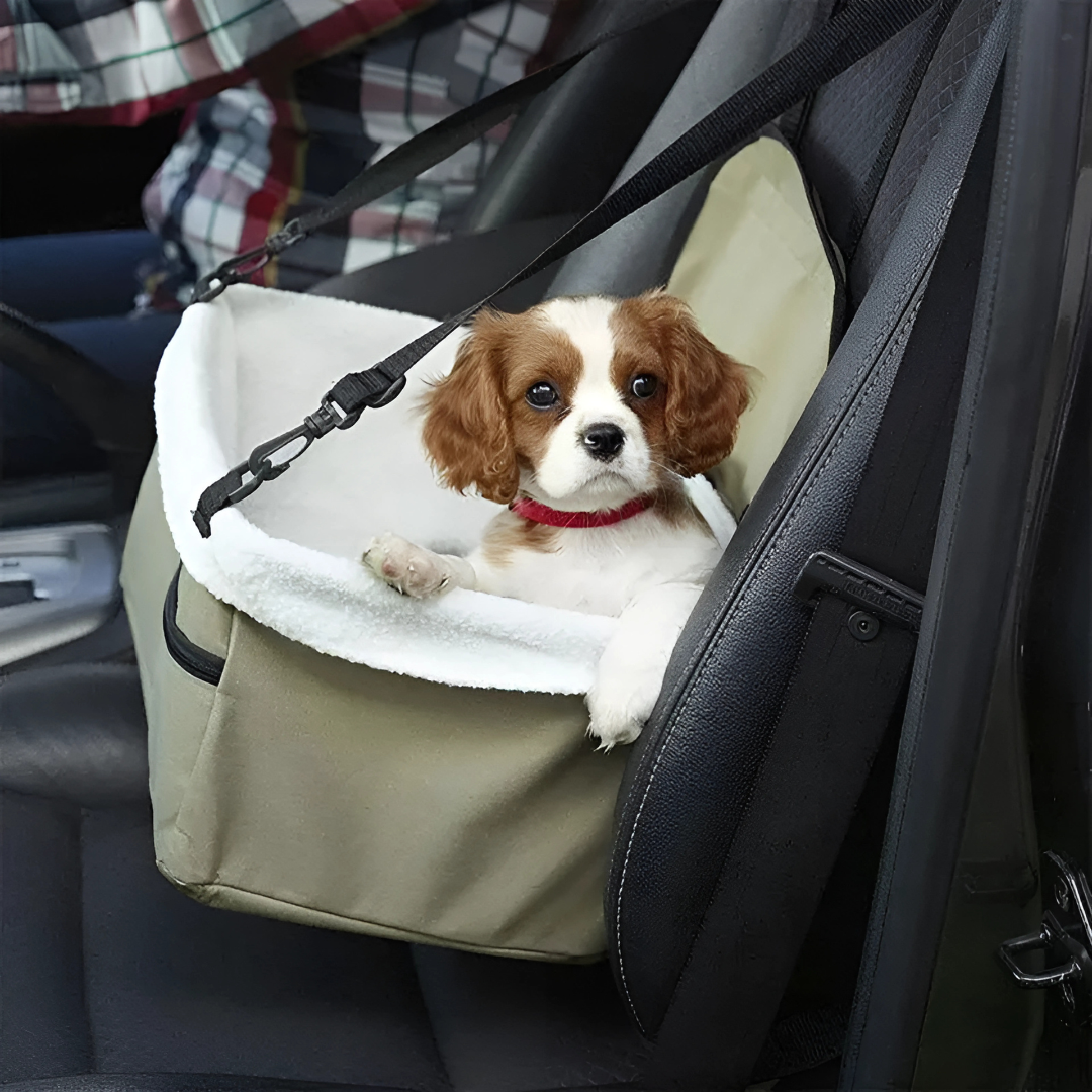 SILLA DE PERRO PARA VEHÍCULO – Viajes seguros y cómodos para tu mascota