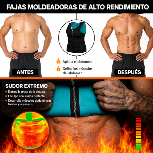 MODELADOR PARA CABALLERO — Más confianza, mejor apariencia y ajuste cómodo bajo tu ropa