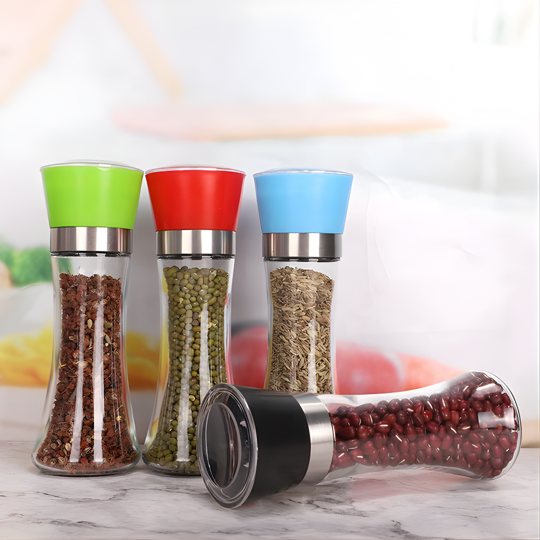 MOLINILLO DE SAL O PIMIENTA – Sabor recién molido, control perfecto y estilo en tu mesa