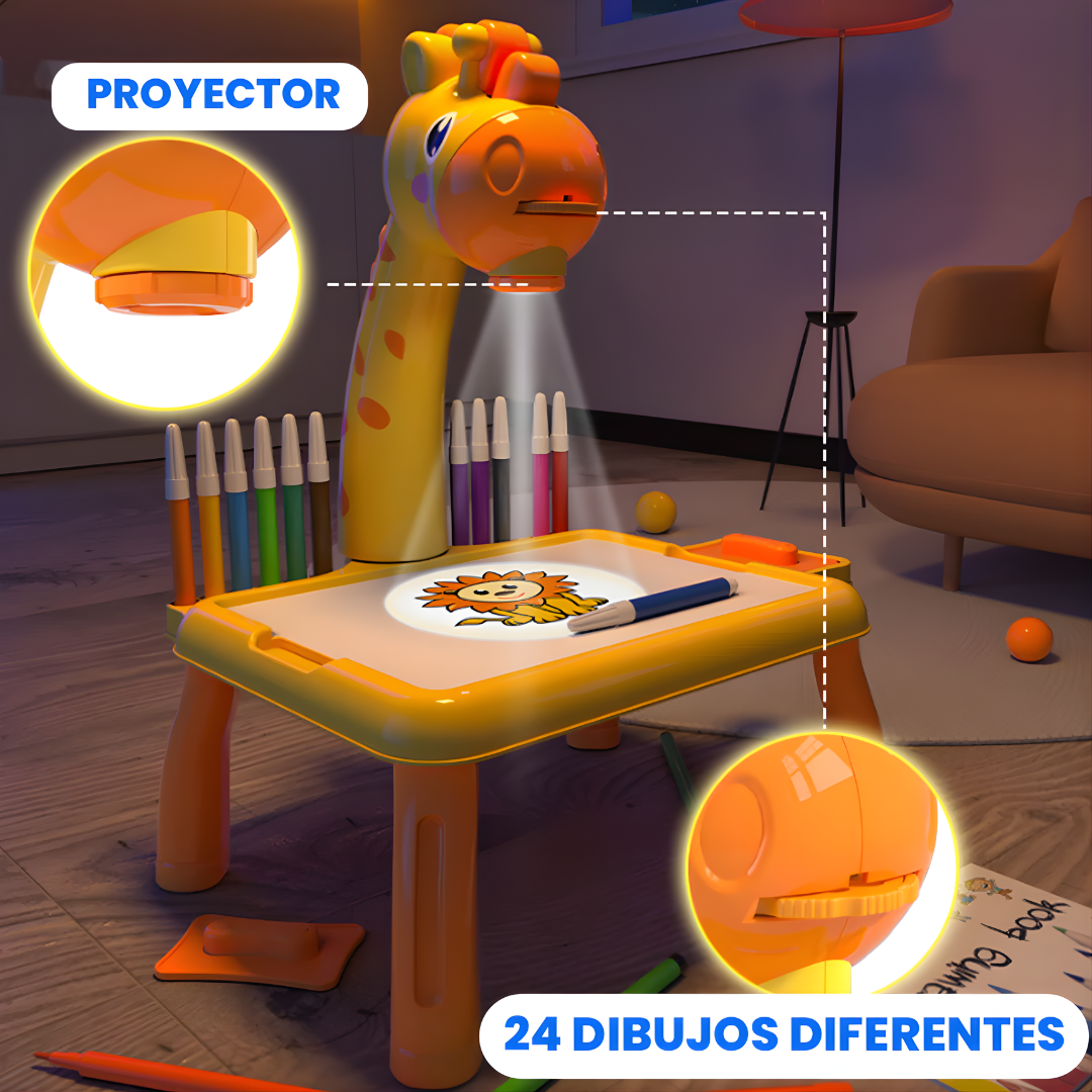 PROYECTOR PARA NIÑOS – Dibujo fácil, creatividad guiada y aprendizaje divertido en cada trazo