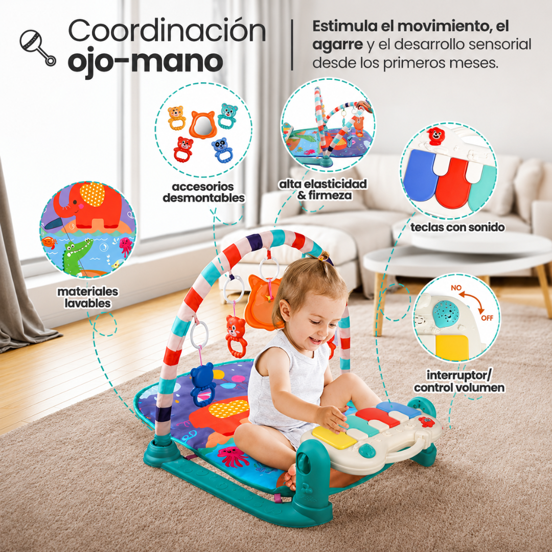 GIMNASIO INTERACTIVO – Estimulación temprana, desarrollo sensorial y diversión en cada descubrimiento