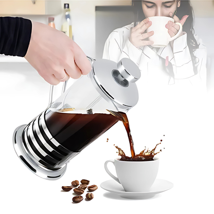 PRENSA FRANCESA – Café y té con sabor intenso, preparación simple y experiencia tipo barista en casa