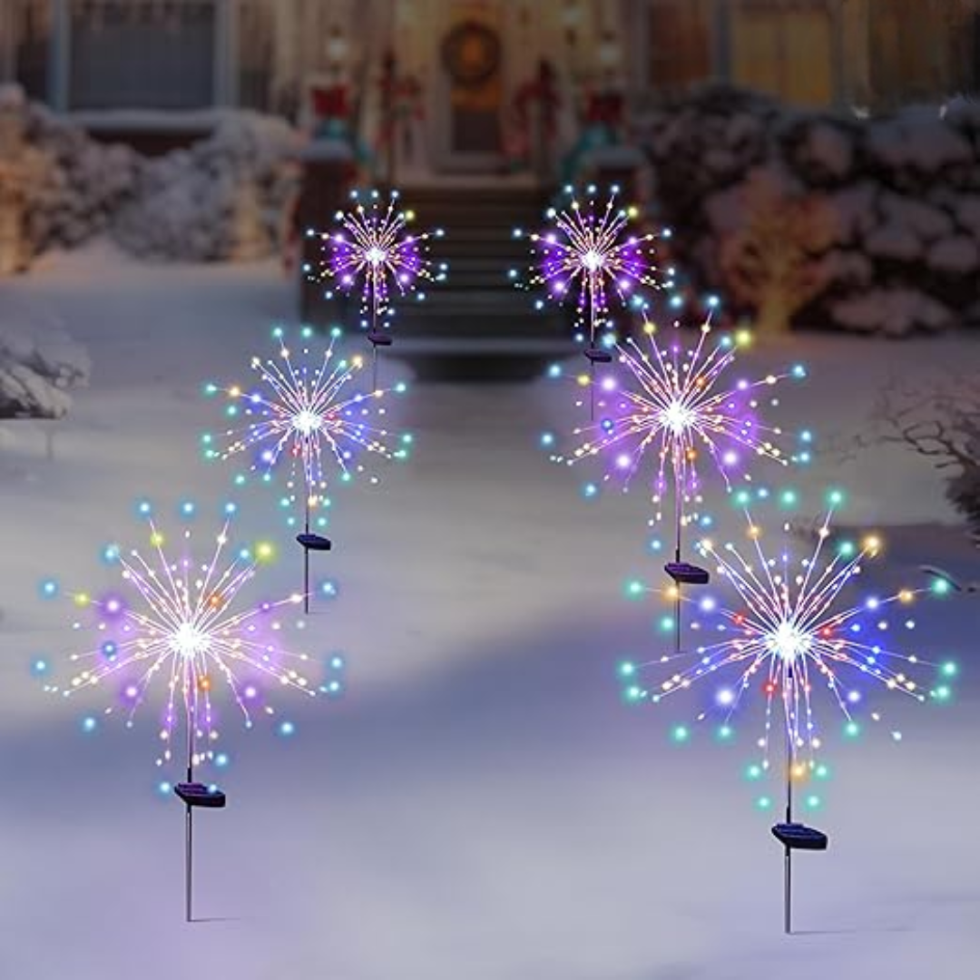 PAR DE LUCES SOLARES PARA JARDÍN – Ilumina tu camino con estilo y energía natural