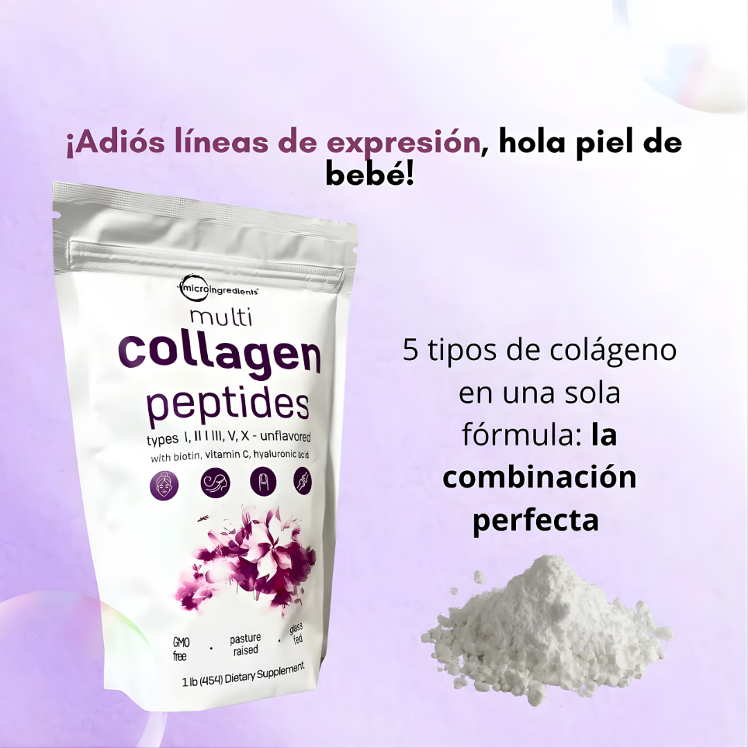 MULTICOLLAGEN PEPTIDES 1 LIBRA – Apoyo nutricional completo, bienestar diario y nutrición consciente