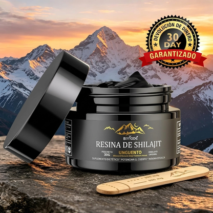 RESINA SHILAJIT PURA DEL HIMALAYA — Energía vital, resistencia y potencia máxima