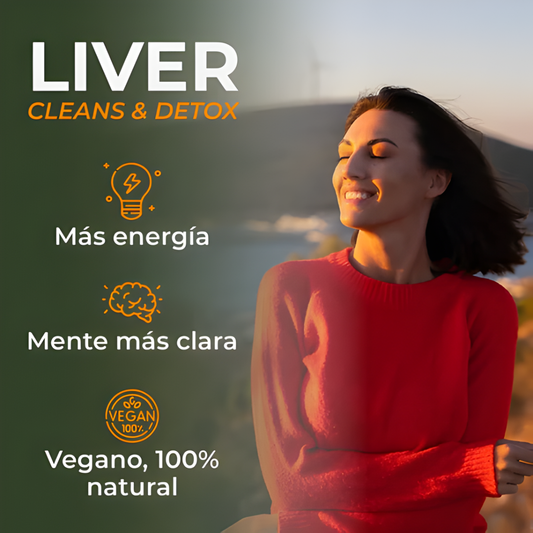LIVER CLEANSE & DETOX – 70 CÁPSULAS – Depuración natural, energía renovada y apoyo avanzado para tu hígado