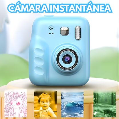 CÁMARA INSTANTÁNEA – Captura momentos únicos, imprime recuerdos y revive emociones al instante