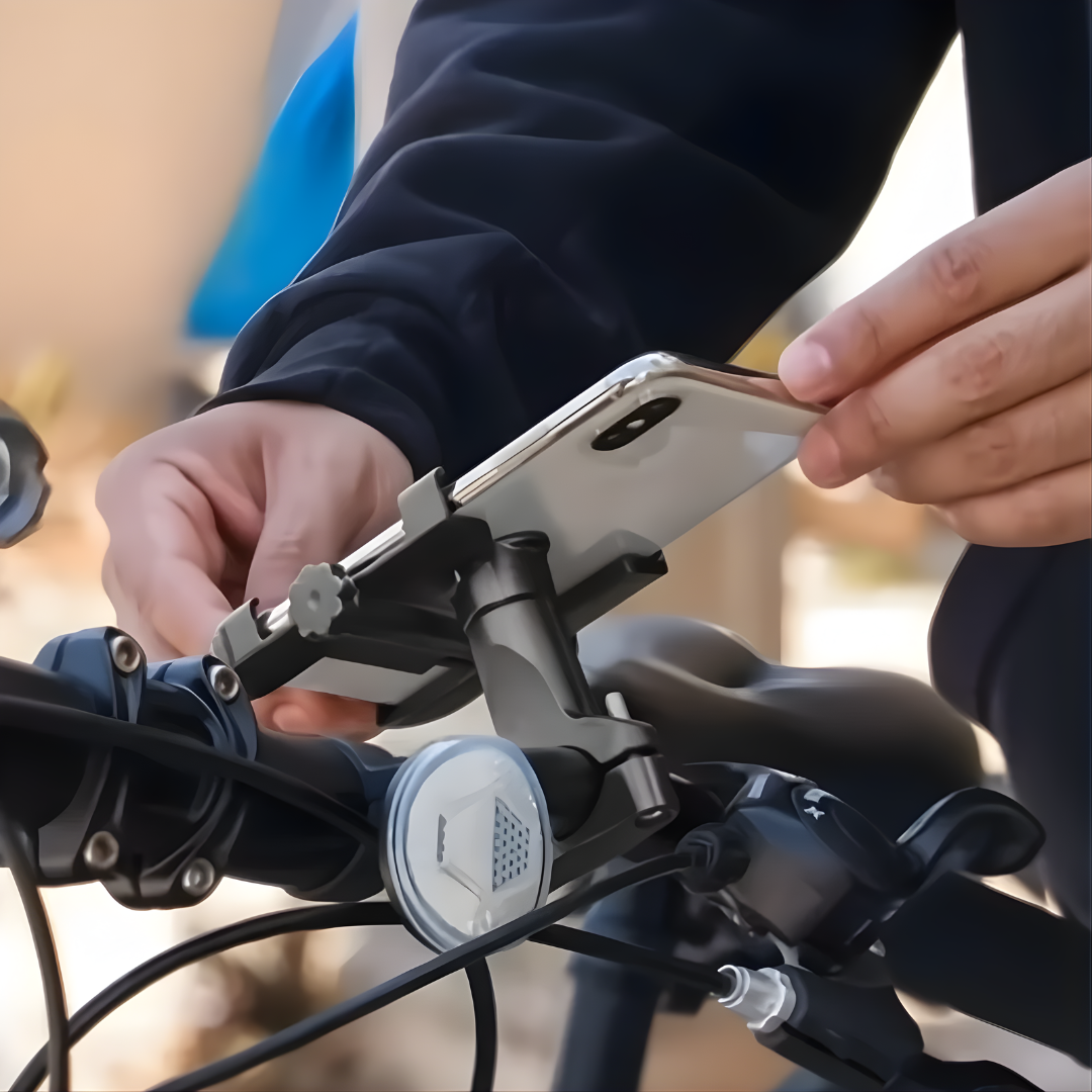 BASE DE TELÉFONO PARA MOTO – Navega, usa el GPS y mantén tu celular seguro mientras conduces sin distracciones ni riesgos