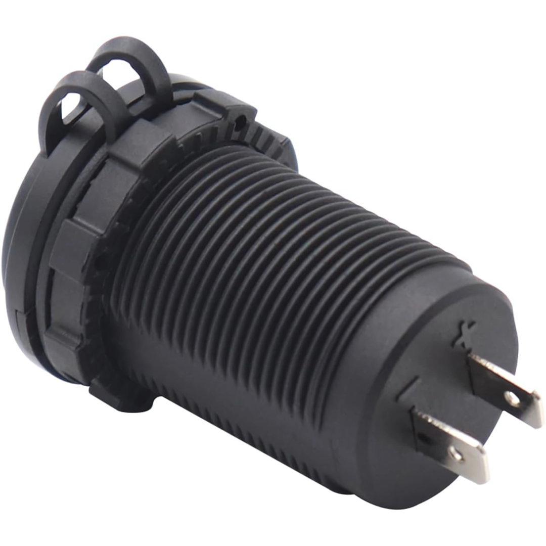 ADAPTADOR DE CARGADOR DE AUTO (1USB,1C) – Carga rápida y segura mientras conduces