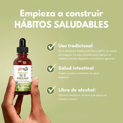OREGANO OIL MARY RUTH'S – Apoyo inmunológico, digestivo y bienestar natural en cada gota