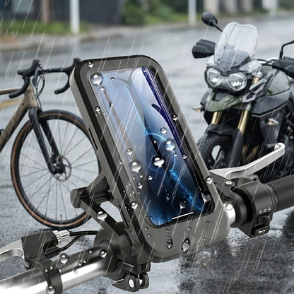 SOPORTE IMPERMEABLE PARA MOTOCICLETA – Protección total, navegación segura y control en cada recorrido