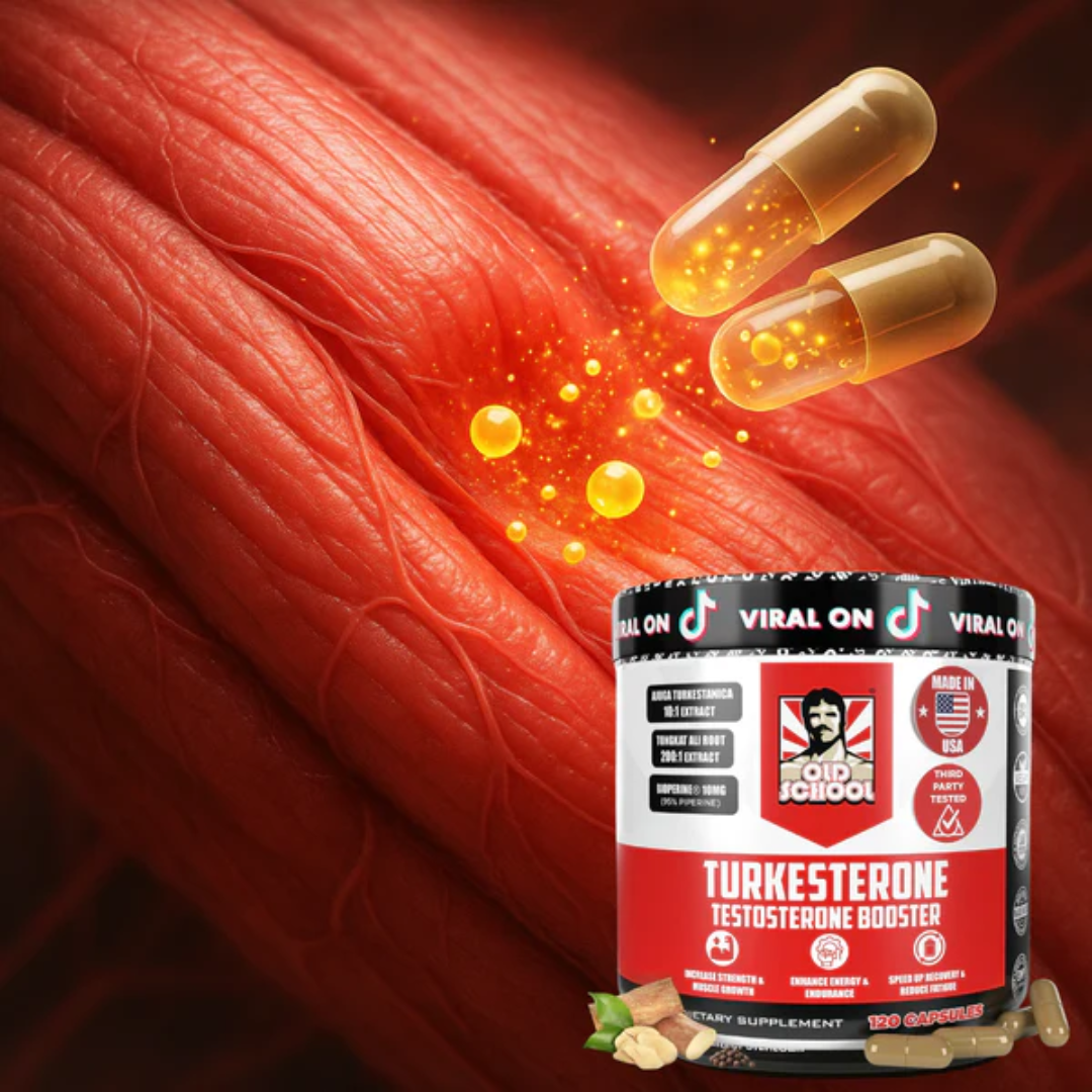TURKESTERONE x 120 CAPS – Potencia, energía y rendimiento muscular natural