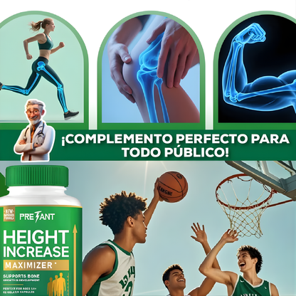 HEIGHT INCREASE – Apoyo nutricional diario, bienestar integral y desarrollo saludable