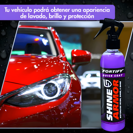 SHINE ARMOR REVESTIMIENTO DE CERAMICA – Brillo profundo, protección duradera y acabado profesional en minutos