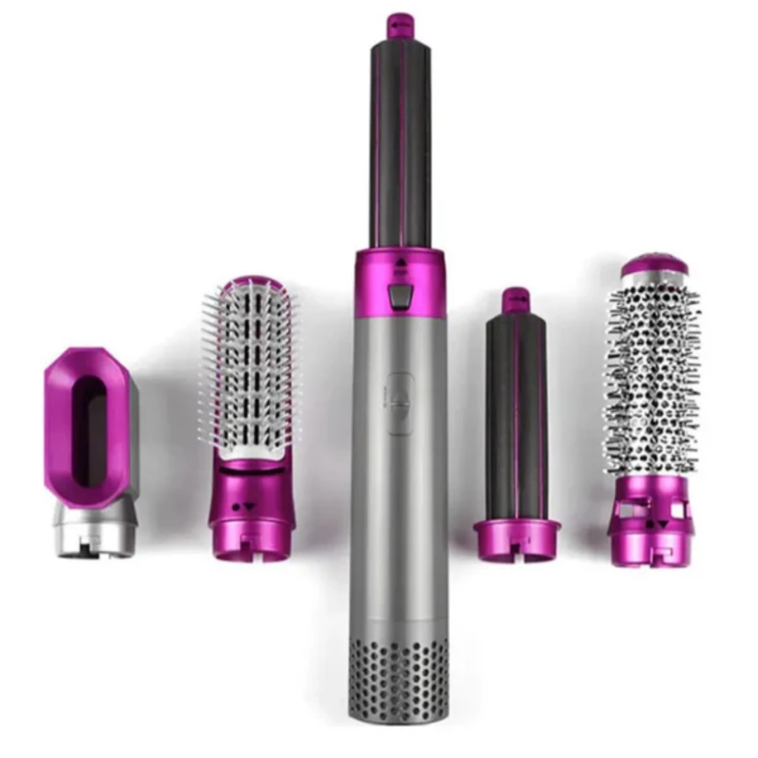 AirGlam 5 en 1 – Potencia y versatilidad para un look siempre impecable.