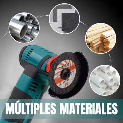 ESMERIL INALÁMBRICO – Corta, pule y desbarba metal, madera y más desde cualquier rincón de tu casa — sin cables ni complicaciones
