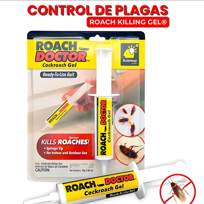 GEL ANTI-CUCARACHA (PACK X2) - Elimina las cucarachas de tu hogar de forma rápida y efectiva