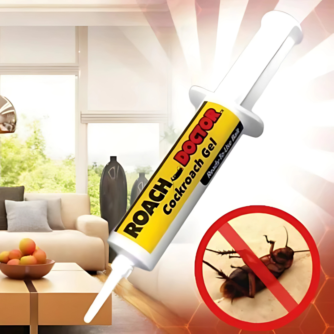 GEL ANTI-CUCARACHA (PACK X2) - Elimina las cucarachas de tu hogar de forma rápida y efectiva