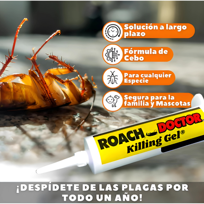 GEL ANTI-CUCARACHA (PACK X2) - Elimina las cucarachas de tu hogar de forma rápida y efectiva