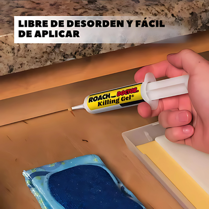 GEL ANTI-CUCARACHA (PACK X2) - Elimina las cucarachas de tu hogar de forma rápida y efectiva